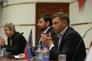 Denis Pushilin, Alexander Zakharchenko